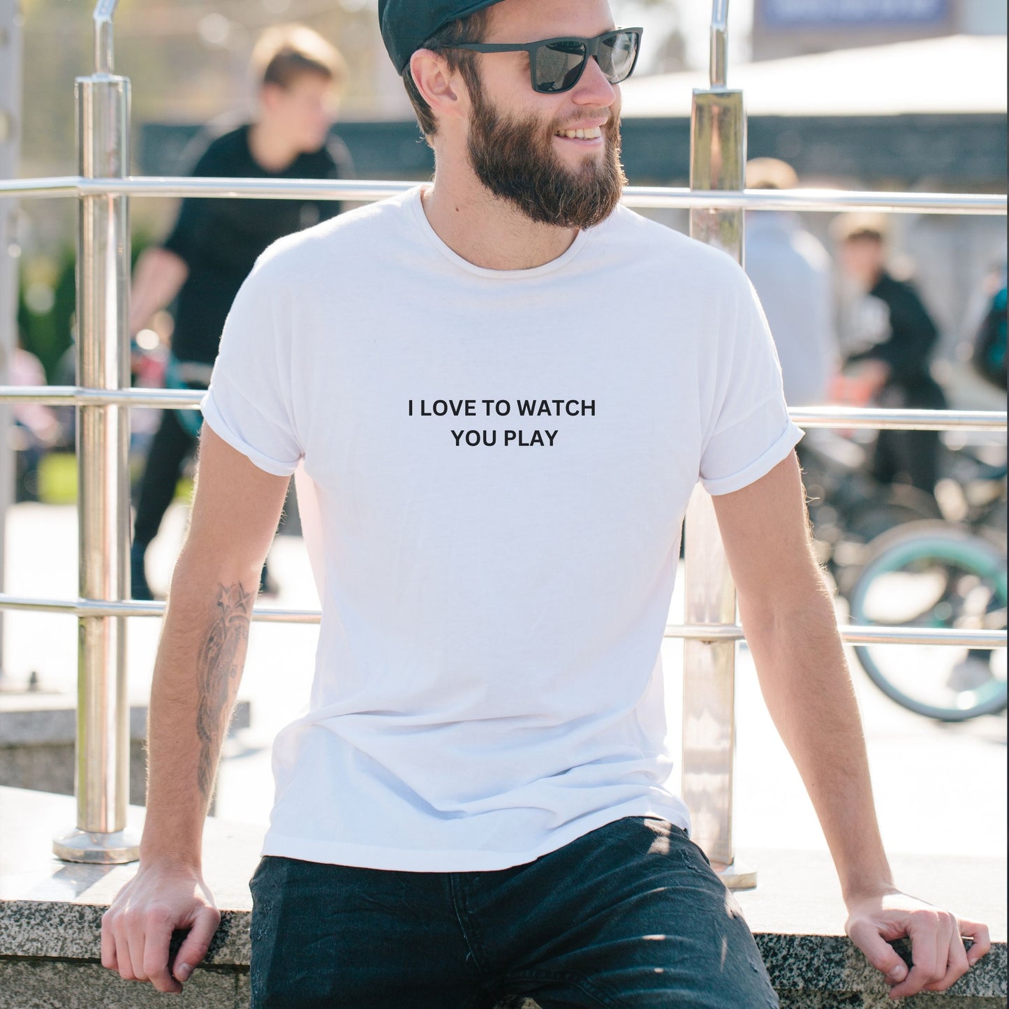 I Love to Watch You Play™ Unisex Tee