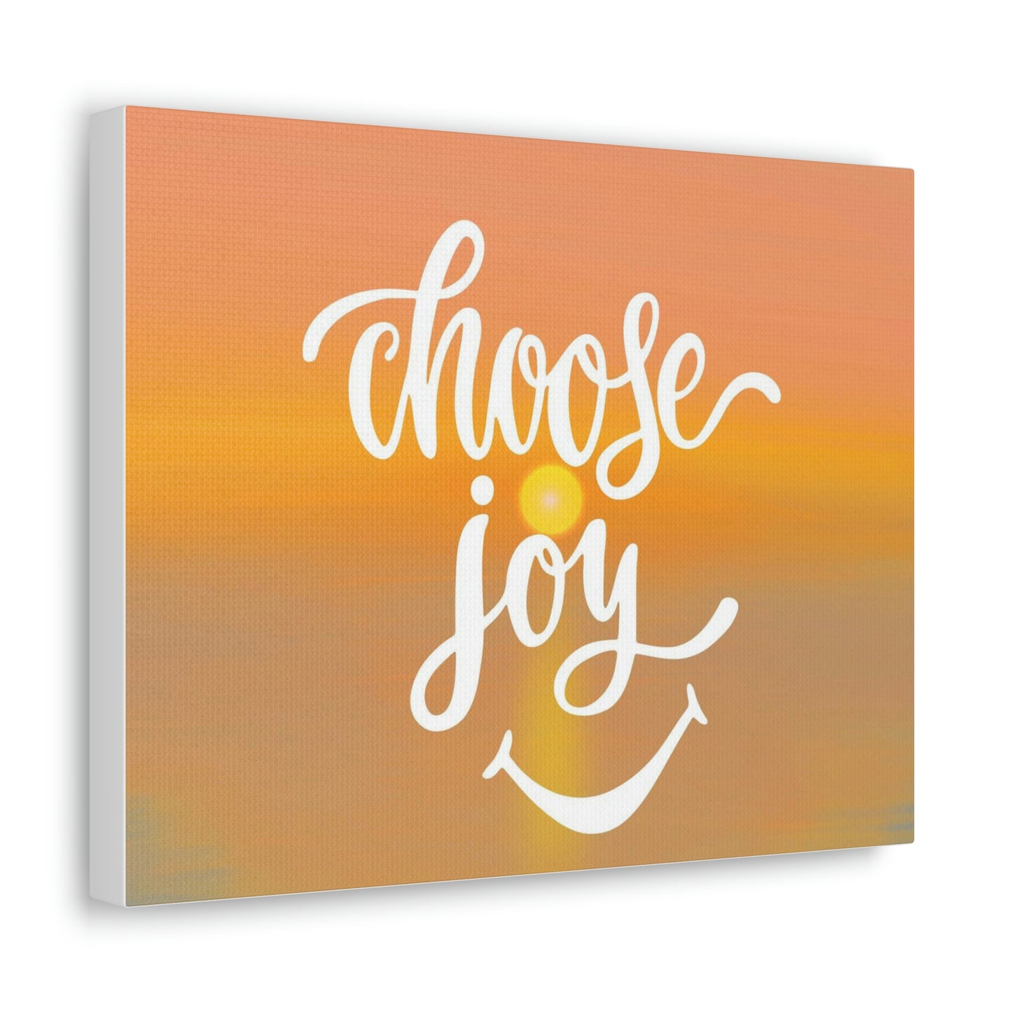 Choose Joy Gallery Canvas (Donates to a Nonprofit)
