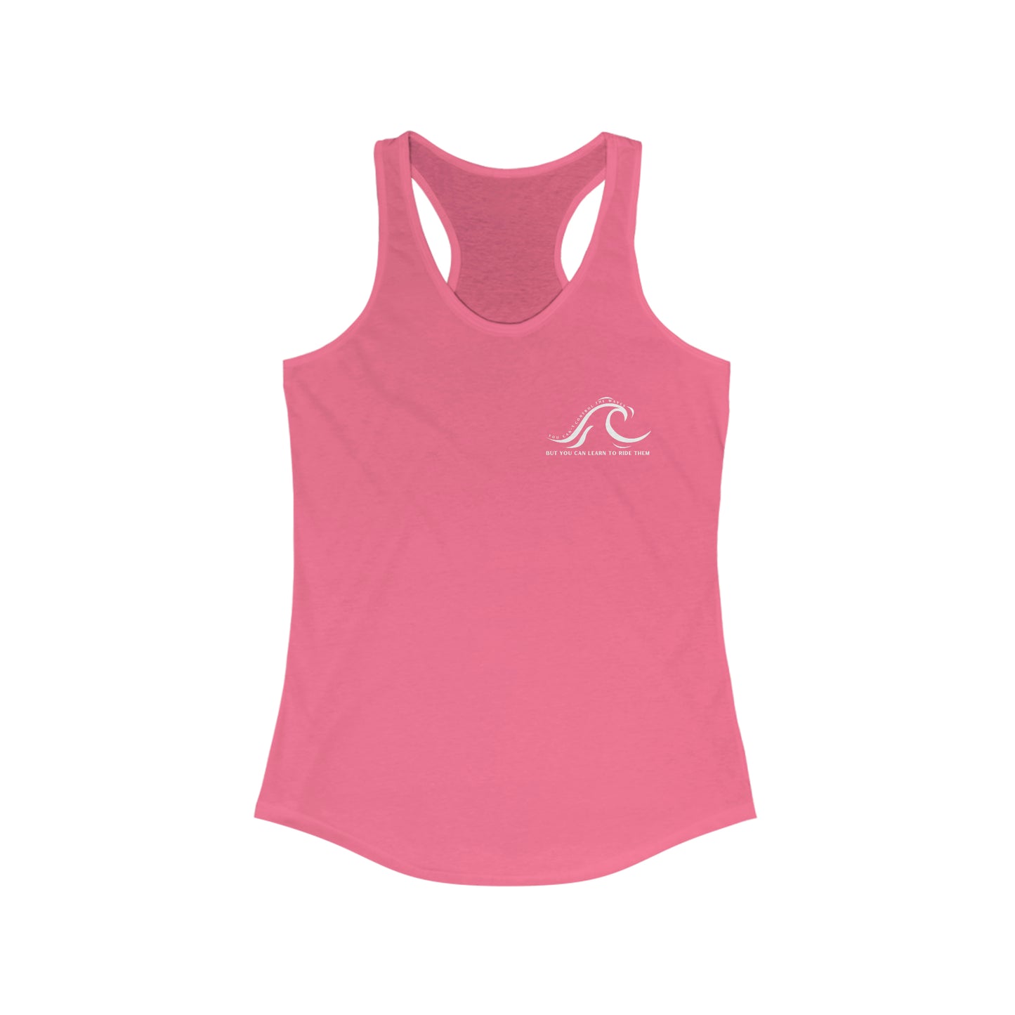 Ride the Waves Women's Racerback Tank