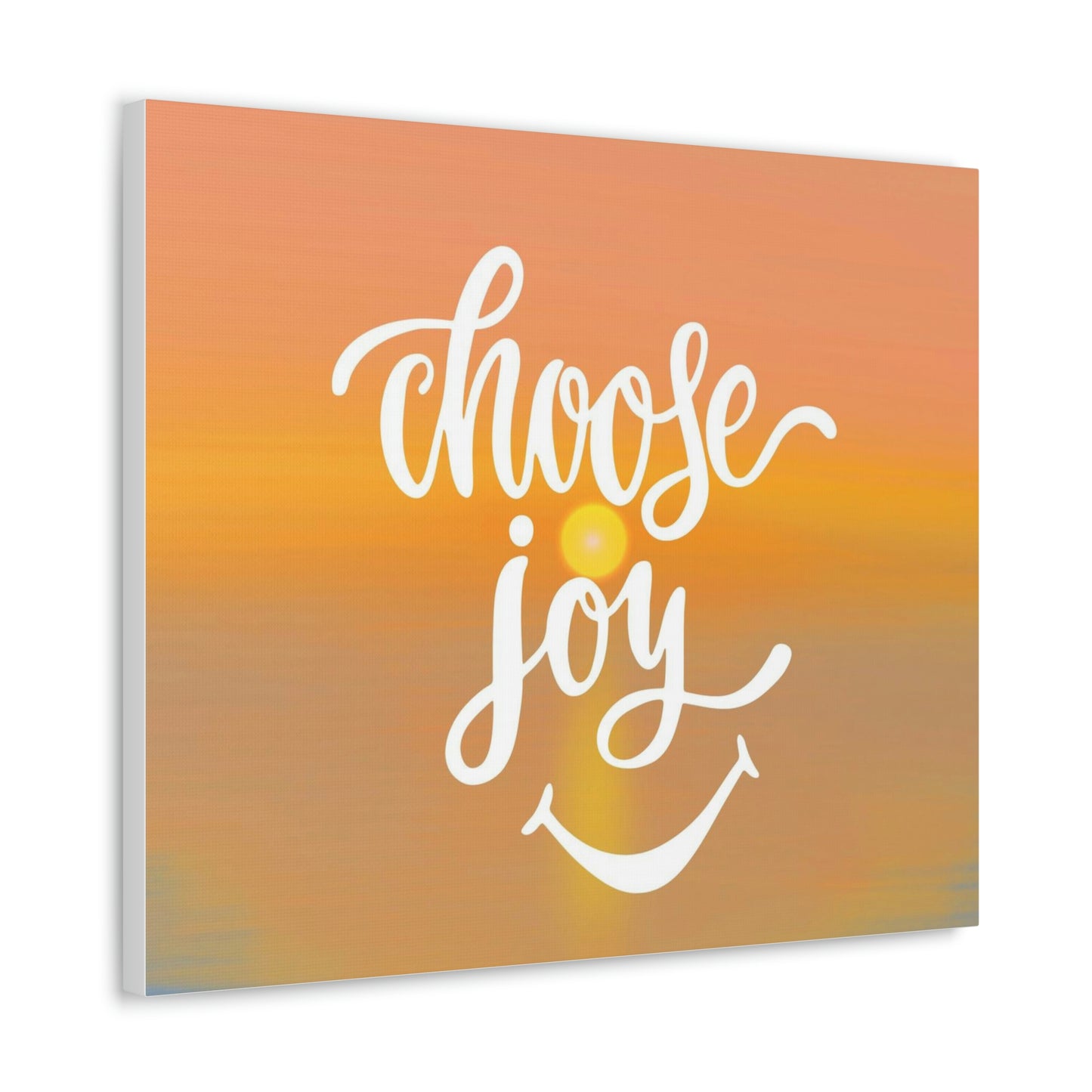 Choose Joy Gallery Canvas (Donates to a Nonprofit)