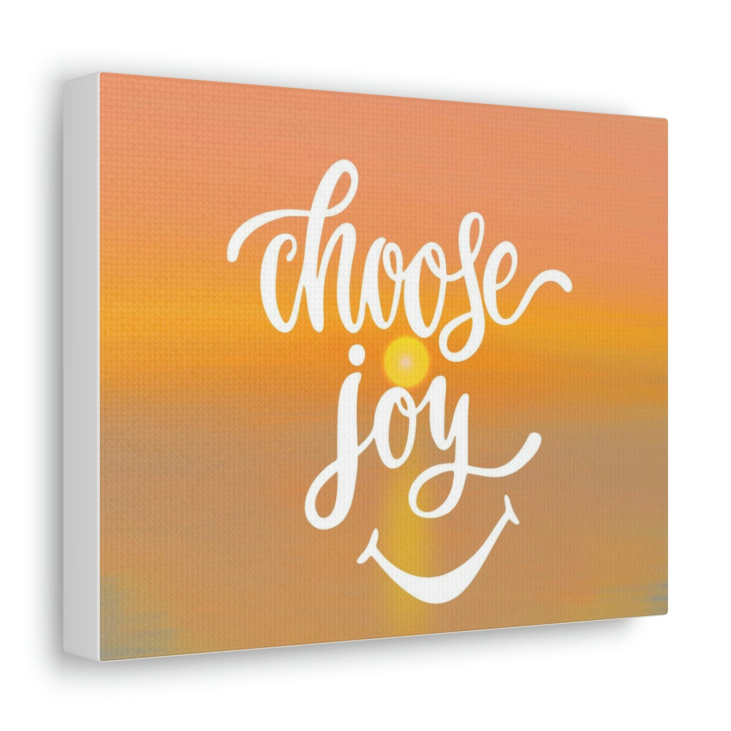 Choose Joy Gallery Canvas (Donates to a Nonprofit)