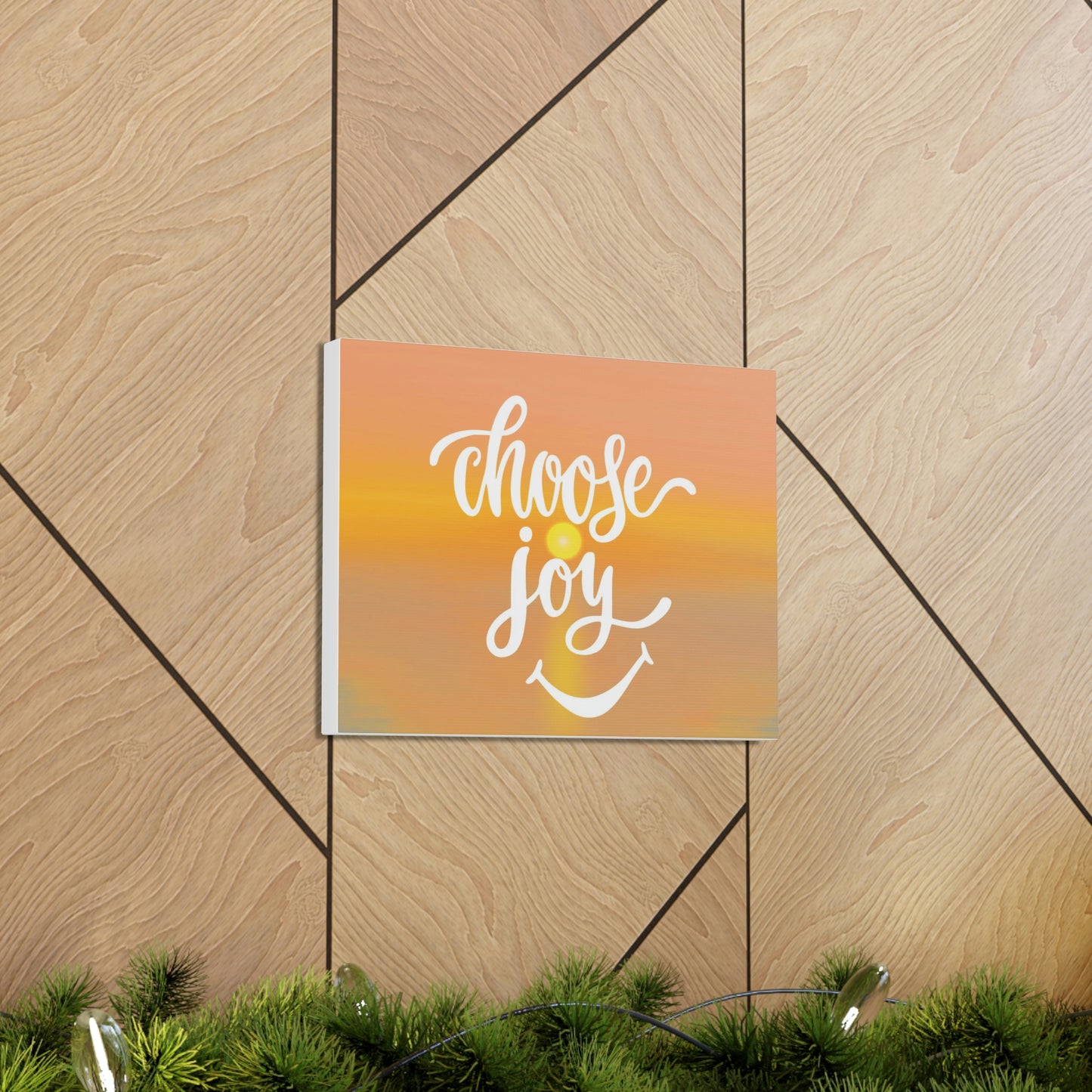 Choose Joy Gallery Canvas (Donates to a Nonprofit)
