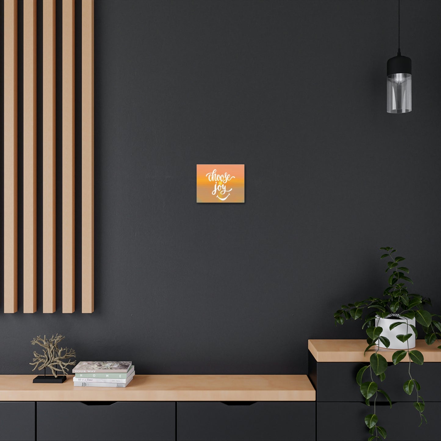 Choose Joy Gallery Canvas (Donates to a Nonprofit)
