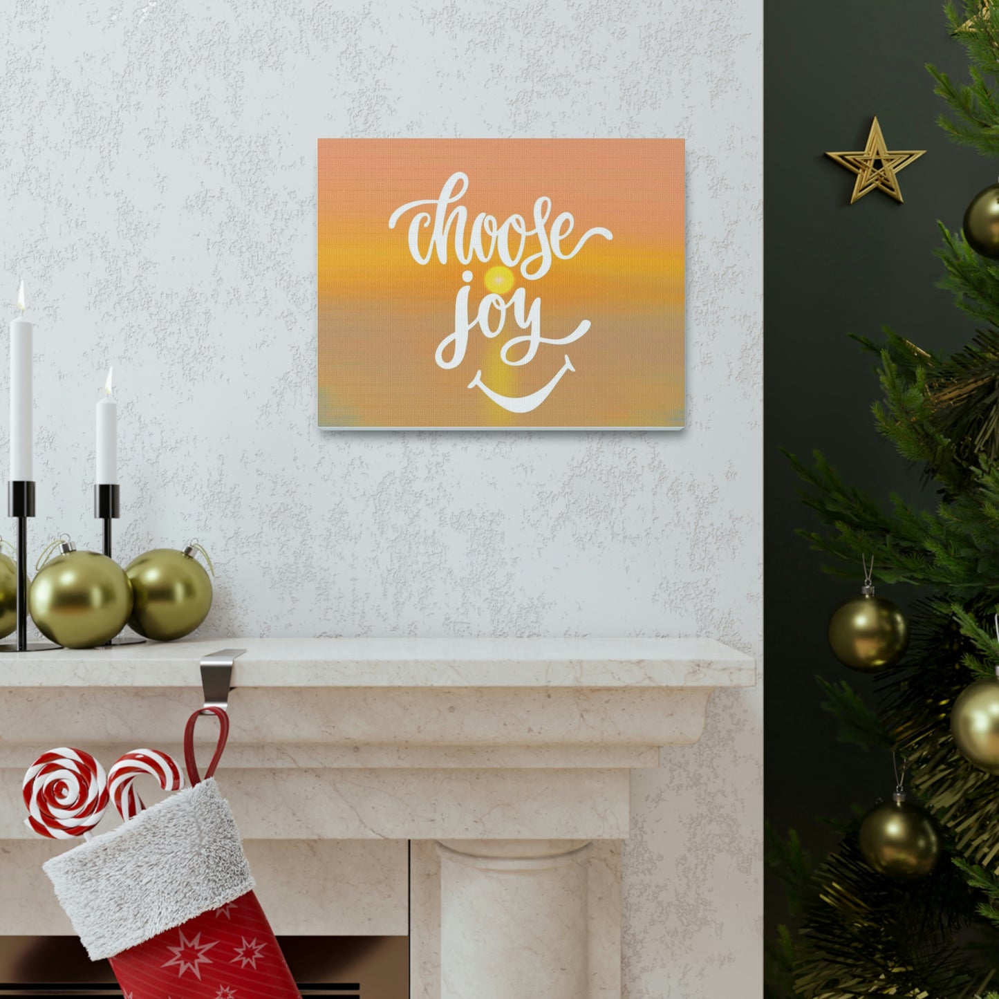 Choose Joy Gallery Canvas (Donates to a Nonprofit)
