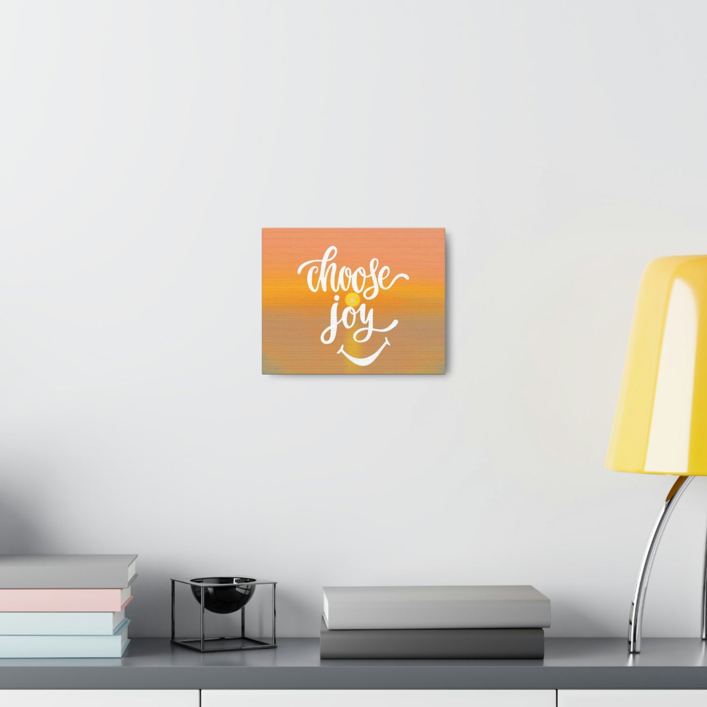 Choose Joy Gallery Canvas (Donates to a Nonprofit)