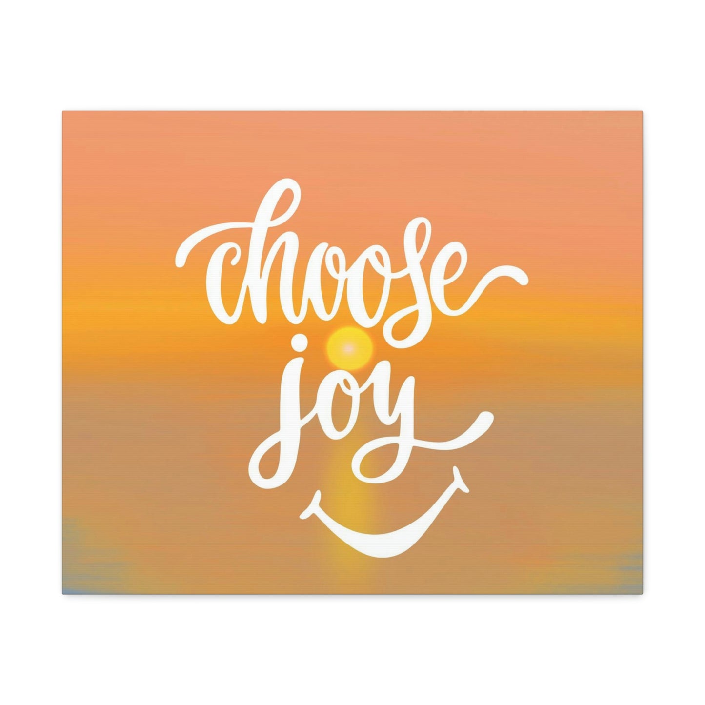 Choose Joy Gallery Canvas (Donates to a Nonprofit)