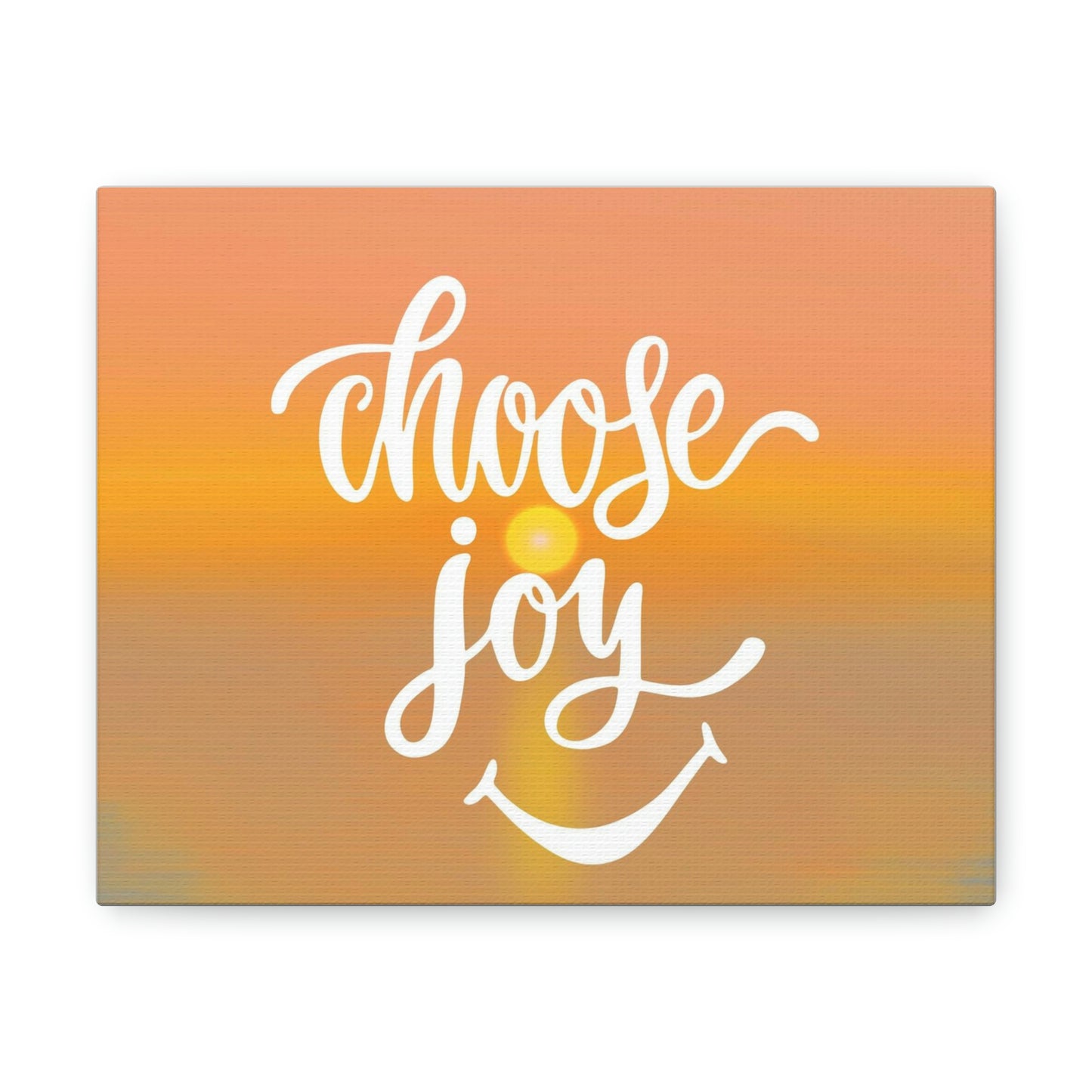 Choose Joy Gallery Canvas (Donates to a Nonprofit)