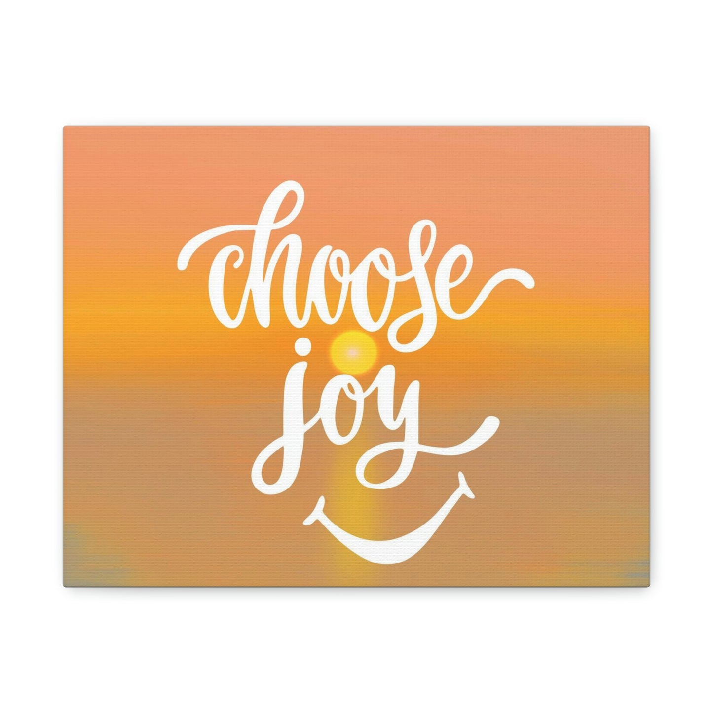 Choose Joy Gallery Canvas (Donates to a Nonprofit)