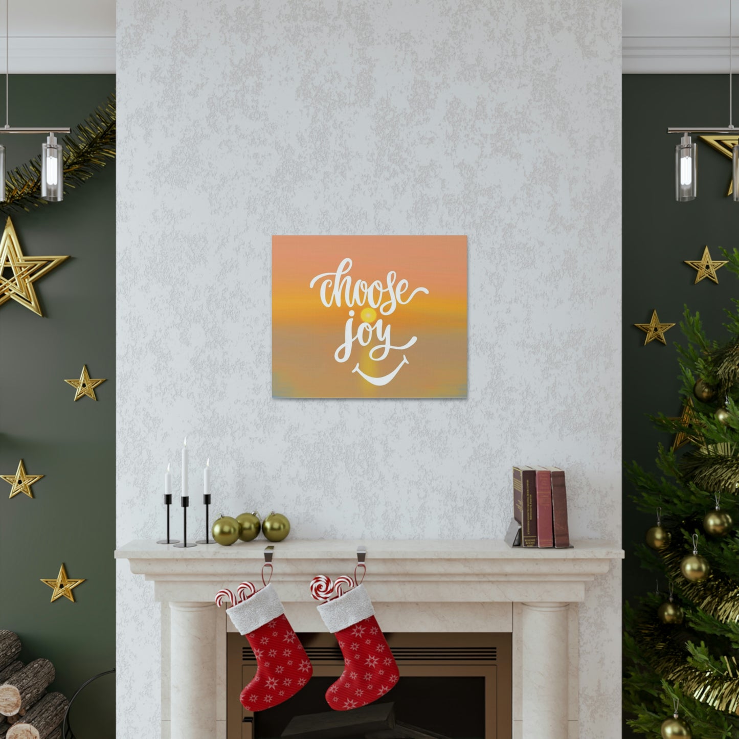 Choose Joy Gallery Canvas (Donates to a Nonprofit)