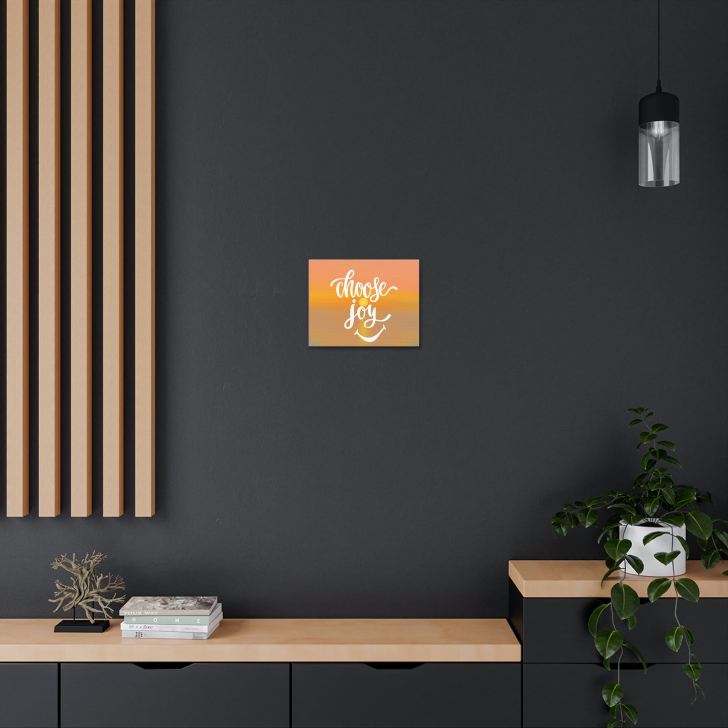 Choose Joy Gallery Canvas (Donates to a Nonprofit)