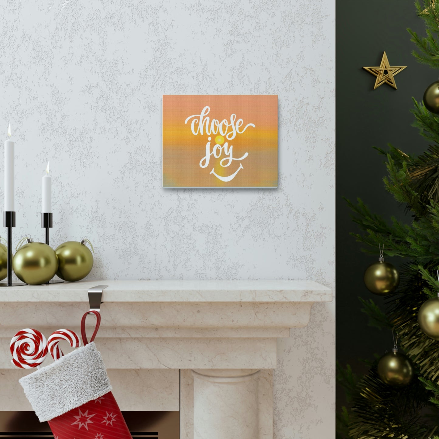 Choose Joy Gallery Canvas (Donates to a Nonprofit)