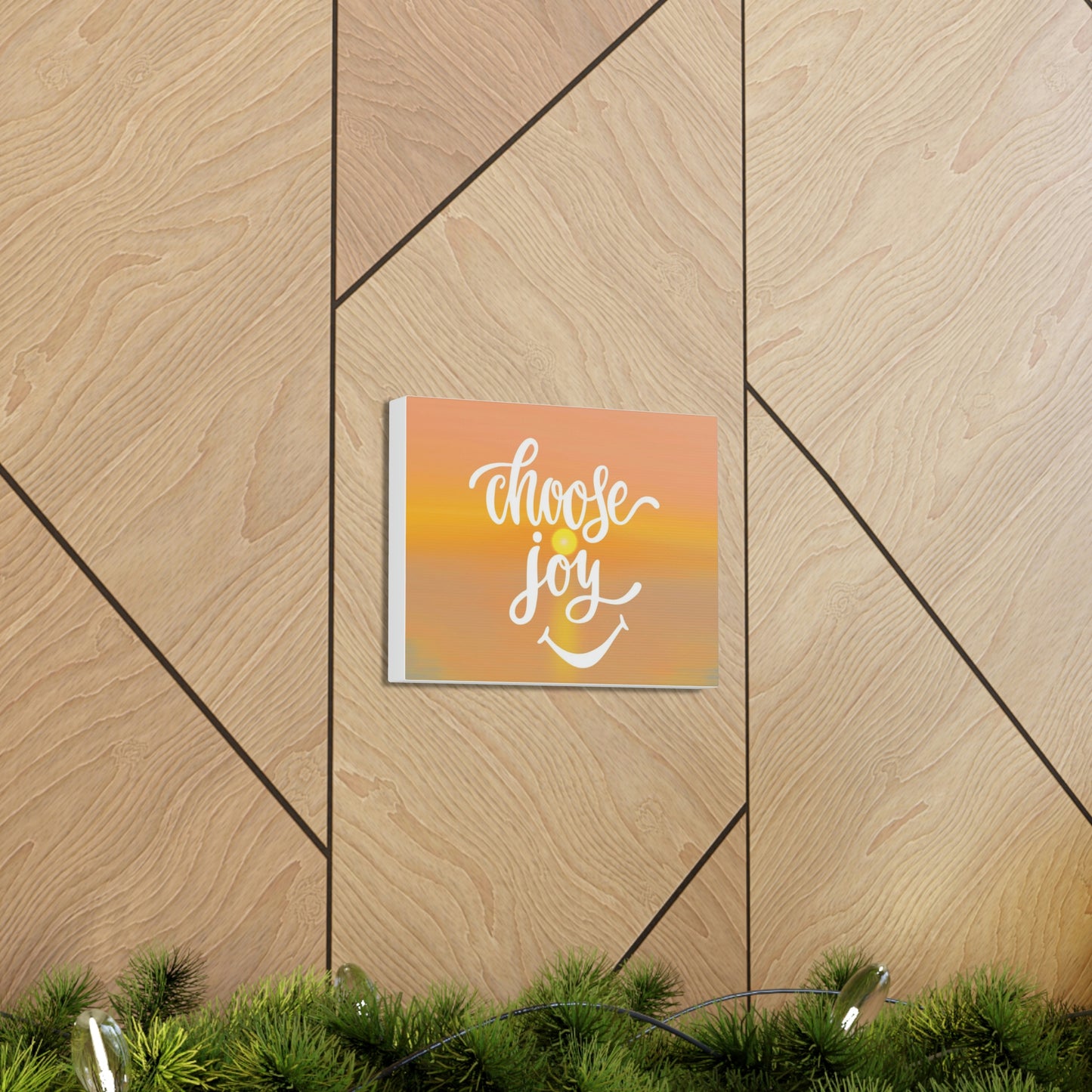 Choose Joy Gallery Canvas (Donates to a Nonprofit)