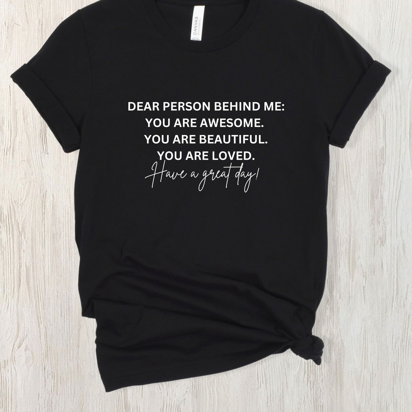 You Got This Tee (with message on the back)